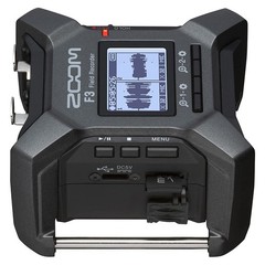 Zoom F3 Multitrack Portable Field Recorder w/ Card, Mount Plate & Cable Bundle