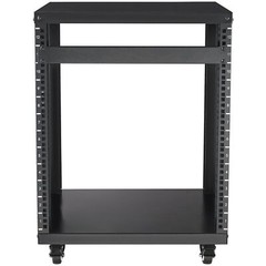 12U AV Rack Stand 500 lbs Capacity Network Stereo Recording Studio Rack