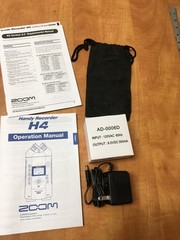 Zoom H4 Handy Recorder Portable 4-Track Audio Recorder – Great Condition