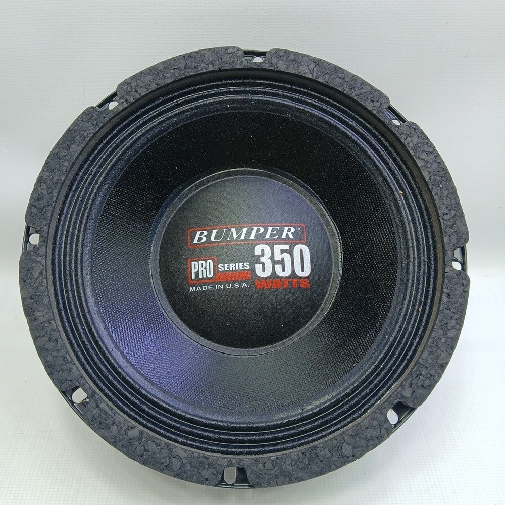 8″ Speaker Bumper Pro Series High-Performance 350 Watt Made in USA Model 848C