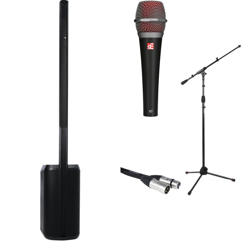 Bose L1 Pro16 Portable Line Array with Microphone, Stand, & Cable Bundle