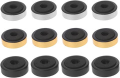 12 Pack Speaker Isolation Feet Amplifier 48Mm Plastic Shock Absorption Base Pads