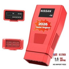 Original OBD2 Female to 14pin Convert Adapter, OBD1 to OBD II Connector for
