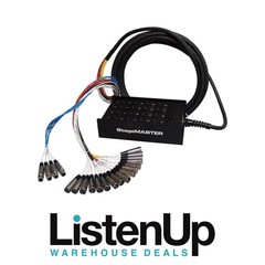Rapco Horizon StageMASTER Series 100 ft Snake w/ 16 Mic Channels & 4 XLR Returns