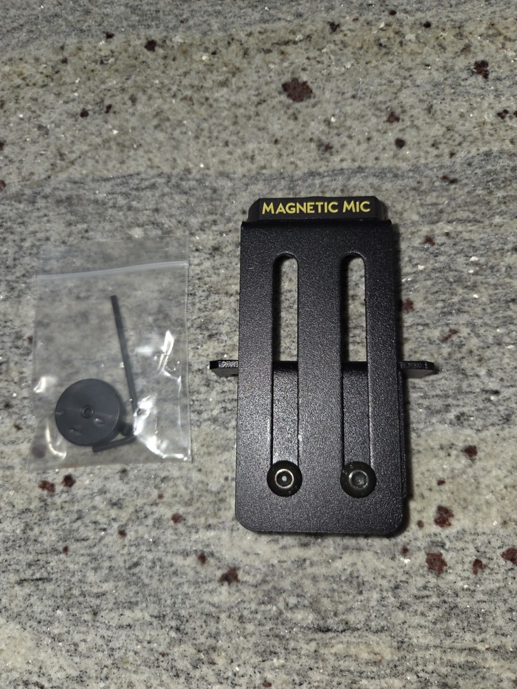 Magnetic Mic With Adjustable Console Bracket