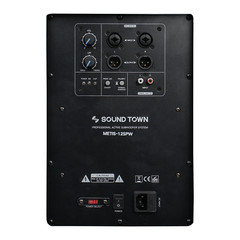 Sound Town 2-Pack 12″ 2800W Powered PA DJ Subwoofer w/ 3″ VC (METIS-12SPW-PAIR)