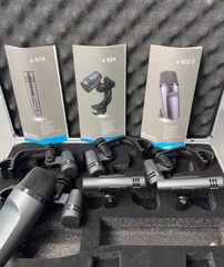 E600 7Pcs Drum Microphone Set for Drum Kit Studio Live Recording FREE EXPRESS