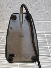 Vintage LRE 99-4607 Art Deco Lafayette Desk Microphone Green MCM UNTESTED