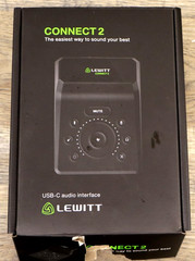 Lewitt Audio CONNECT 2 USB-C Audio Interface for Production Podcasts Streaming
