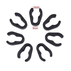 Comprehensive Package of Cable Clips for Various for stand Sizes 32 Pieces