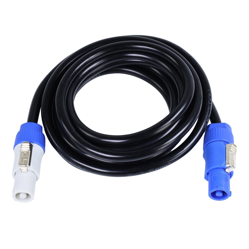 10 Feet Stage Lighting PowerCON NAC3FCA to NAC3FCB Power Cord Male to Female End