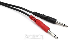Hosa CPP-206 Stereo Interconnect Cable – Dual 1/4″ TS Male to Same – 20′