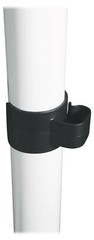 Pair Rockville RVSM5 White Adjustable Studio Monitor Bookshelf Speaker Stands