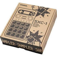 Casio SXC-1 Portable Standalone Sampler White 16 Pads 64GB USB-C SK-1 MT-40