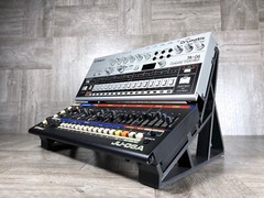 Dual Tier Stand for Roland Boutique Series Desktop Modules – BLACK – US Seller