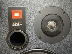 JBL 4408A Studio Monitor Bookshelf Speaker – Working, Foam Surround Wear