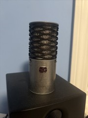 Aston Origin Cardioid Condenser Microphone, Silver, Large Diaphragm