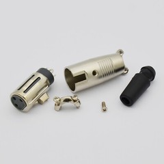 XLR to 1/4 Microphone Cable with Mono Plug for Shielded Audio Custom Length
