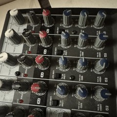 Behringer Xenyx 1202FX Premium 12-Input 2-Bus Mixer Tested No Charger