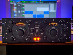 SPL Iron 2-Channel Analog Compressor/Limiter 2U Rackmount – All Black