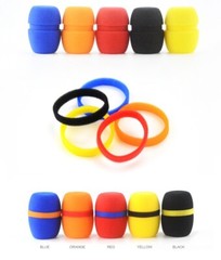 10 Pack Assorted Colors Microphone Windscreen Foam Mic Cover for Shure Wireless