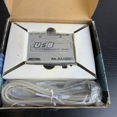 M-Audio USB Midisport 2×2 MIDI Interface 2 In 2 Out USB MIDI Interface New NIB