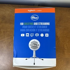 Logitech Blue Snowball Ice Plug-And-Play USB Microphone – Brand New Sealed