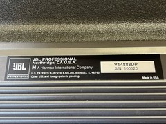 JBL Vertec VT4888DP DP-3 Powered 3-Way High Directivity Line Array Speaker