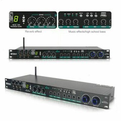 DSP Professional Audio Digital Processor 110V 220V KTV Karaoke Effect System New