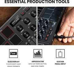 Ultimate Portable Music Production Tool – MPK Mini MK3 MIDI Keyboard & Software