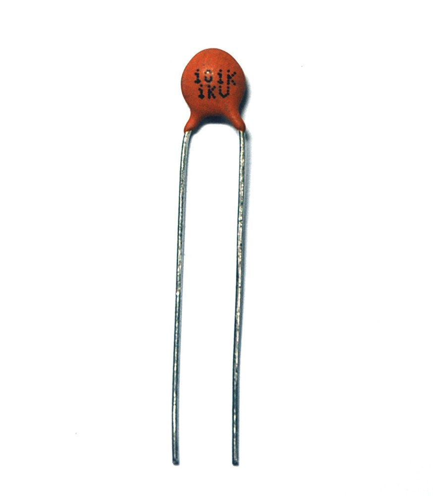 100pc Disc Ceramic Capacitor 101K 100pF 1KV K ±10% Y5P RoHS Taiwan