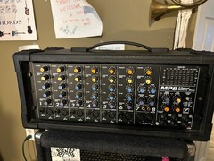 Yorkville MP8 Powered Mixer + Pair of Pulse 12 Monitors – Great Condition