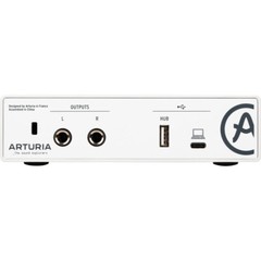 Arturia MiniFuse 1 Portable 1×2 USB Type-C Audio Interface | White