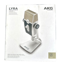 AKG Microphone Lyra C44-USB Harman Ultra HD Recording Interface/Podcast NEW