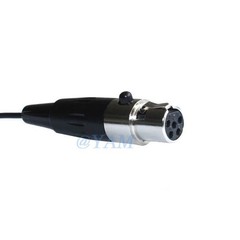 YAM LM3-C5L Black Omni-Directional Lavalier Mic FOR Lectrosonics Wireless Mics