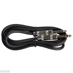 5 PACK 6 FOOT FT 1/4 TO 1/4″ TRS balanced shielded PA PRO AUDIO patch cable cord