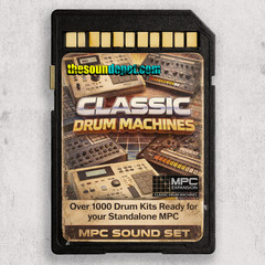 Classic Drum Machine Sounds for Standalone MPCs (Live, X, XL, One, 37, 61, etc.)