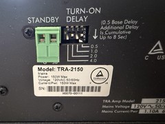Ashly TRA4150 150W Power Ampilfier – Black