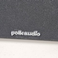 PolkAudio Loudspeaker Studio Monitor Black Wired Wooden Wall Mounted – (Single)