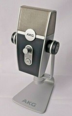 AKG Lyra Microphone 192 kHz for Podcast Studio Music Video – C44USB