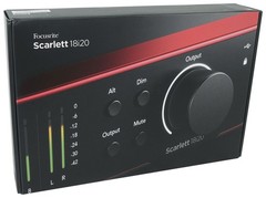 Focusrite SCARLETT 18I20 4G 4th Gen 24-bit 192 kHz Audio Recording Interface