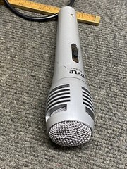Pyle PDMIK1 Professional Moving Coil Dynamic Handheld Microphone 6.5 ‘ Cable
