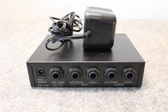Alesis NanoCompressor RMS / Peak Stereo Comp / Limiter w/ power supply