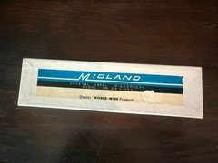 Vintage Midland Mic Microphone – Lapel Clip-On Corded with 48″ cord New In Box
