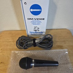 Pioneer/Laser Karaoke DM-V210II Uni-Directional Dynamic Microphone W/ Cord & Box
