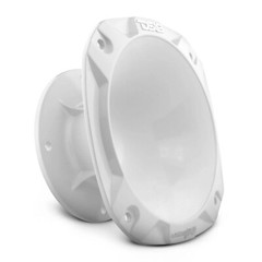 4x DS18 Shallow 2″ Throat Bolt-on Aluminum Driver Horn – PRO-HA52 White