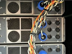 D&B Audiotechnik D12 Power Amp Rack PackageW/3 D12, Distro, Cables #1038/39.THS