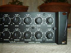 White 4500, 8647 Crossover Transformer, 28 Band Equalizer, Eq, Vintage Rack