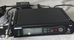 Shure SLX4/SLX1 w/ beyerdynamic TG-X 30/35 Head worn Mic & Lav. Mic H5 Freq.