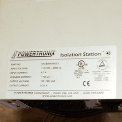 Powertronix Isolation Station, 8 Outlet 1000W Toroidal Transformer No Tariff!